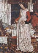 Morris, William Queen Guinevere (mk22) oil painting artist